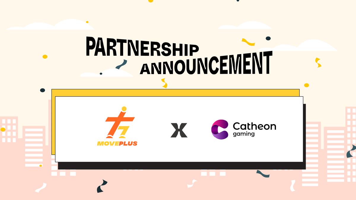 Move Plus (@moveplus_life) on Twitter photo 😍 Move Plus so excited to welcome a new partner, <a href="/CatheonGaming/">Catheon Gaming</a> - the fastest-growing integrated blockchain gaming & entertainment company⚡⚡
🤝 Through this promising partnership, we have no doubt in the future prosperity of both parties! 🚀🚀
#MovePlus #CatheonGaming #web3 😍 Move Plus so excited to welcome a new partner, <a href="/CatheonGaming/">Catheon Gaming</a> - the fastest-growing integrated blockchain gaming & entertainment company⚡⚡
🤝 Through this promising partnership, we have no doubt in the future prosperity of both parties! 🚀🚀
#MovePlus #CatheonGaming #web3