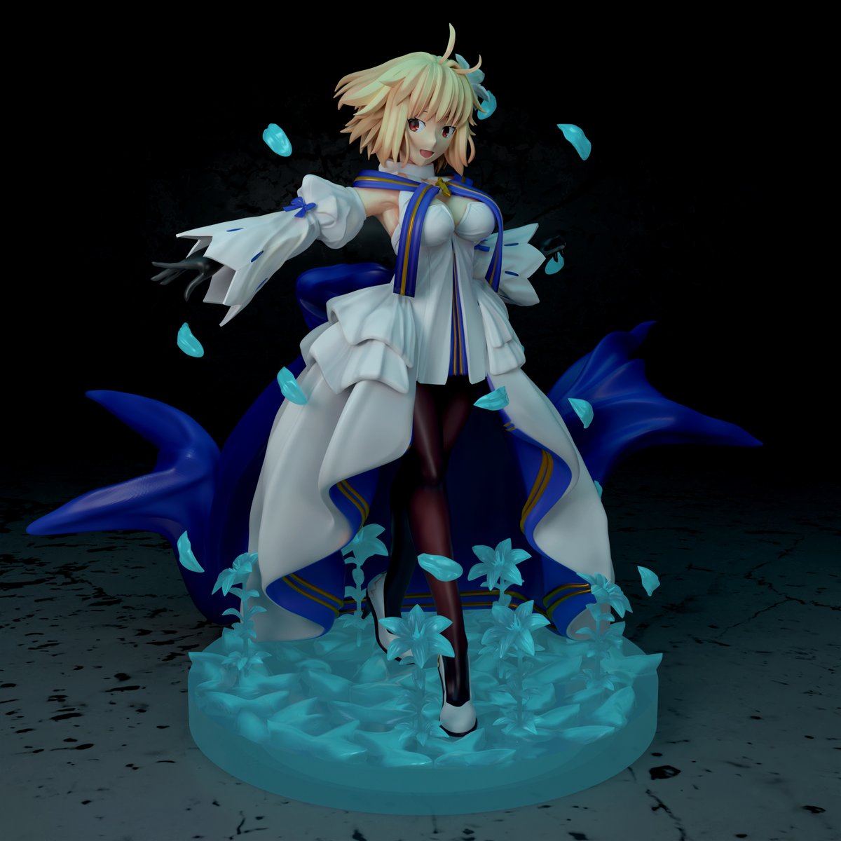 Biadango's tweet photo. アルクエイドさん完成、ディテール整理してからモデルプリントしたいと思います。
#FGO 
#アルクエイド https://t.co/qbrIe5p46Q