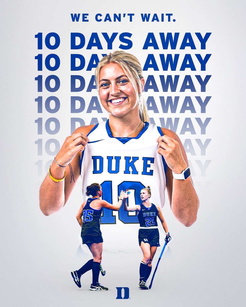 Can't contain our excitement. Only 🔟 days away from our season opener!