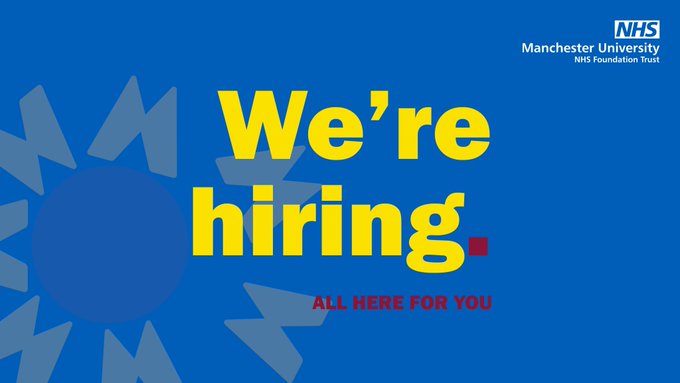 MFT_CSSAHPs's tweet photo. We have a vacancy!! For a motivated B6 Specialist Occupational Therapist - Surgery / ITU Team based at MRI💚Get in touch to find out more about this exciting opportunity! 🏥

https://t.co/X8poYN5idb

@MFT_CSSAHPs 
@MFT_MRI https://t.co/OeUNyq4NIZ
