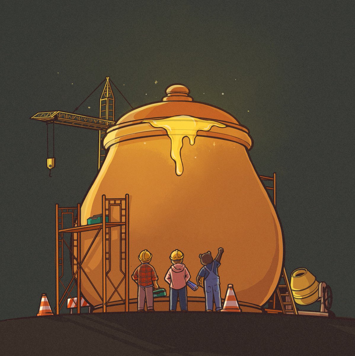 okaybears's tweet photo. 🍯 Unveiling the Honey Pot.

Our main mechanism to support community members with their own initiatives to help grow our OKB's reach, impact and message.

🧵👌🐻 https://t.co/SOJYAPiRVh