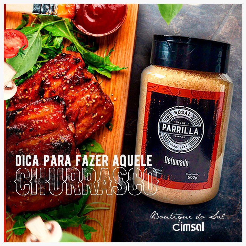 Quer uma dica para fazer aquele churrasco? Sosal Parrilla Defumado 🍗 🧂
boutiquedosal.com.br/sal-parrilla