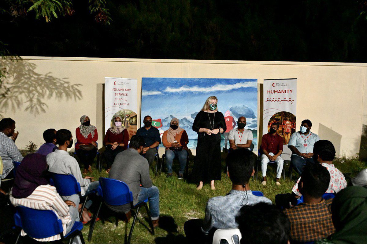UNMaldives's tweet photo. Warm wishes to the team & volunteers of @maldivianrc as they celebrate 13 years of humanitarian efforts across 🇲🇻
Look forward to continuing our work together to support communities, especially the most vulnerable in our common road to leaving no one behind!
#MRC13 #2030Agenda https://t.co/cQY0311mMT