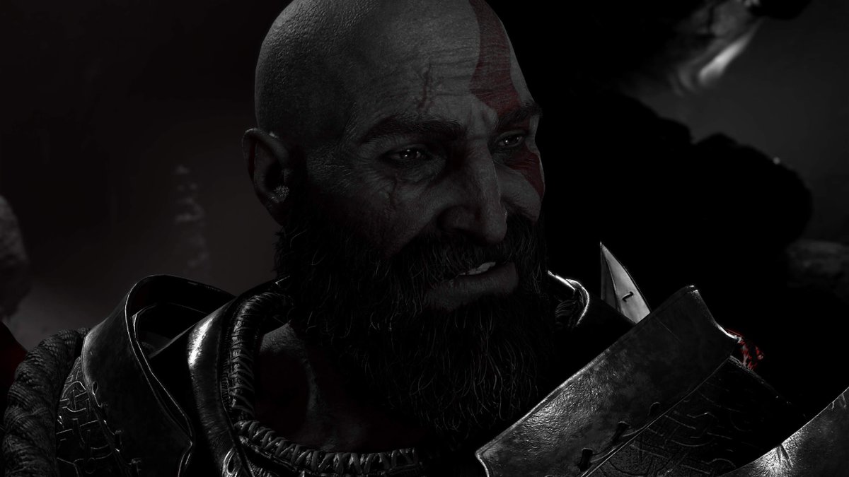 kittcoldfire's tweet photo. plus the softer side of Kratos....or not lol https://t.co/kWB4wO7CSz