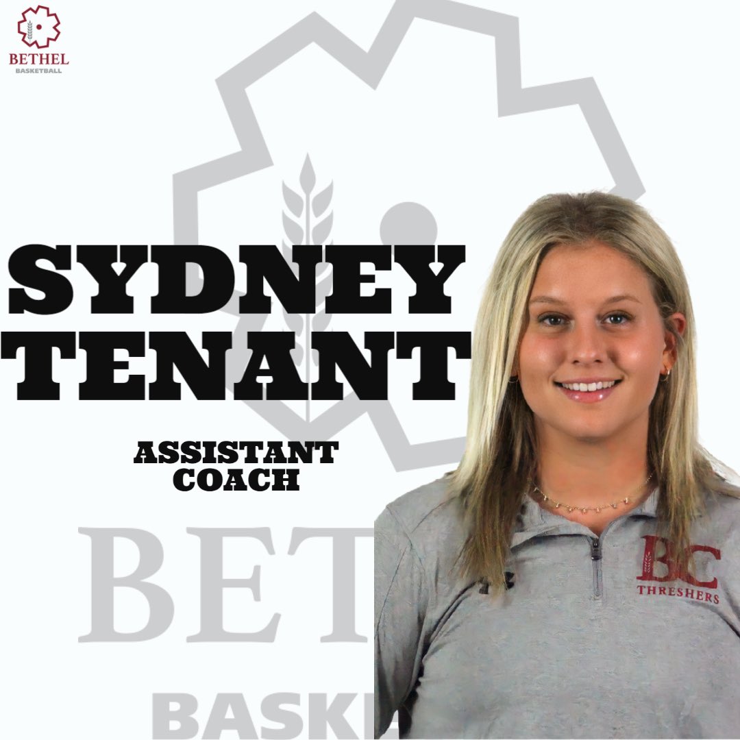 OFFICIAL: Welcome new assistant coach <a href="/sydneytenant32/">sydney tenant</a> !! 🪨🏀

#RunWithUs #WeAreThreshers