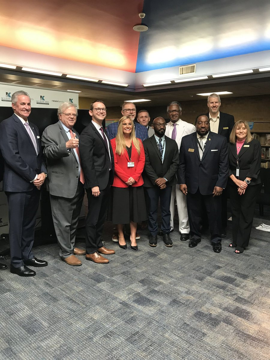 teainfo's tweet photo. “All children, when supported with effective education, can achieve at high levels.” – Commissioner Morath

Congratulations to the students, educators, and staff of @NitschKISD in @KleinISD on a well-deserved A rating! 

#txed https://t.co/25dkj4kYQk