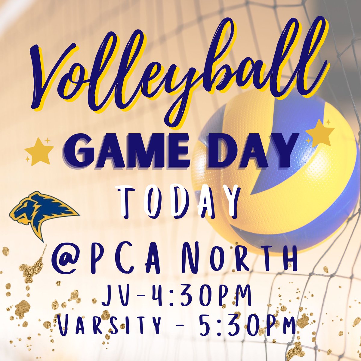Come out and cheer on our lady lions! It's GAME DAY! #pcanorth
