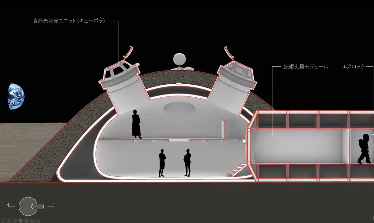 TNLab1's tweet photo. 今日は、ヘザウィック・スタジオなどで建築デザイナーとしてご活躍されている鶴巻崇さんをお招きし、宇宙建築特別講座を開催しました！🚀
今検討されている、月面居住施設の構想や計画について貴重なお話を伺うことができ、非常に勉強になりました！
鶴巻崇さん、本日はありがとうございました。 https://t.co/BdLATvSY4d
