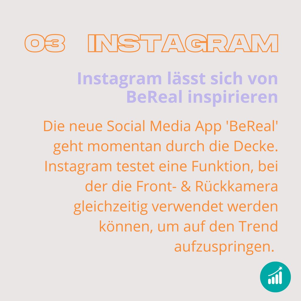 klickwunder's tweet photo. Hier gibts eine neue Runde geballte Social Media News für euch 💡

Lasst ein Follow da für regelmäßige Updates aus der PPC &amp; Social Media Welt 🌐

#klickwunder #berlin  #runppc  #socialmedia #socialmedianews #instagram #twitter #bereal https://t.co/ZgPeUgyi3C
