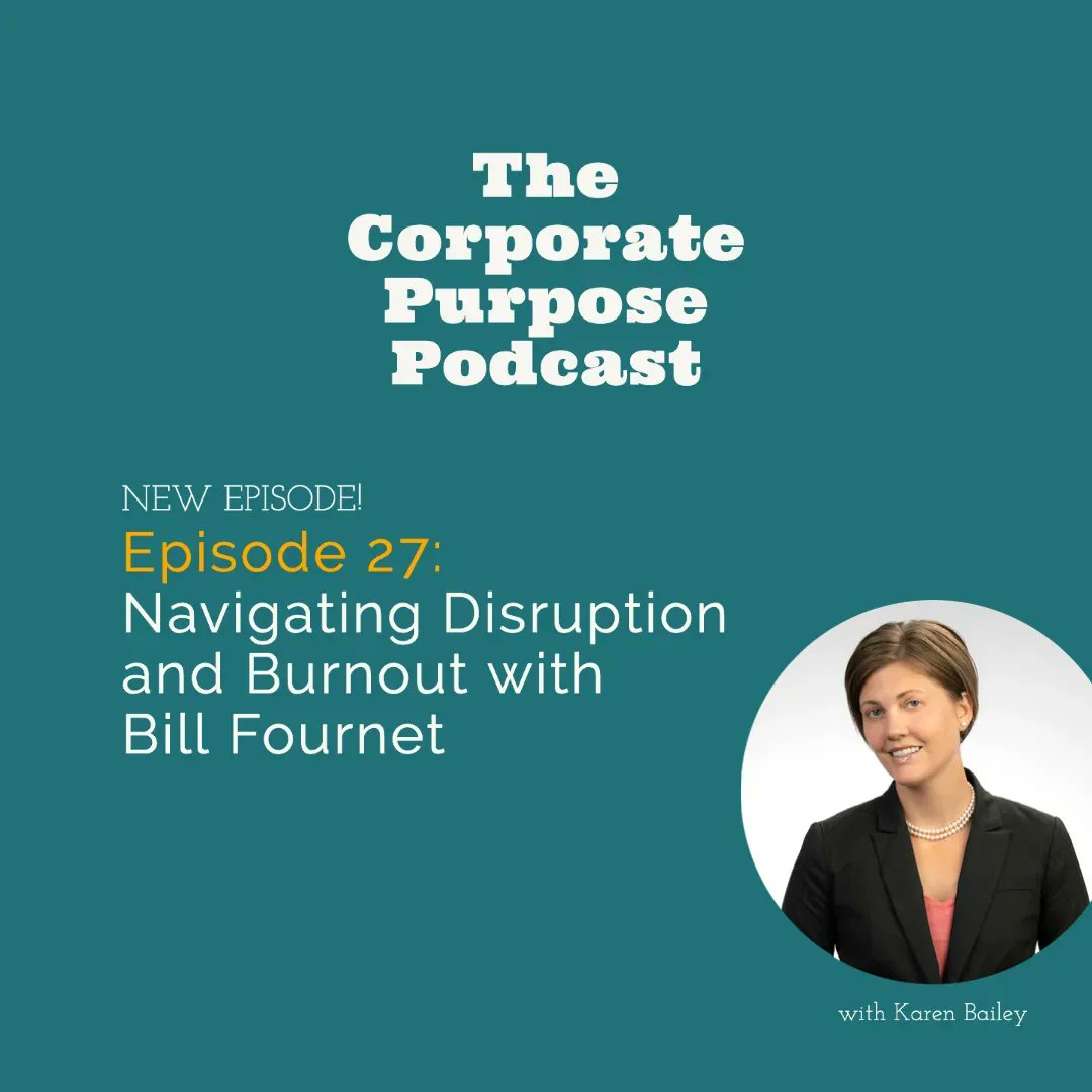 klbailey's tweet image. I love learning new things from interesting people. What started as a conversation about navigating burnout and overwhelm turned into an exploration of the changing state of business. In Ep. 27, Bill Fournet joins me to explain some of the ideas that are reshaping business today.