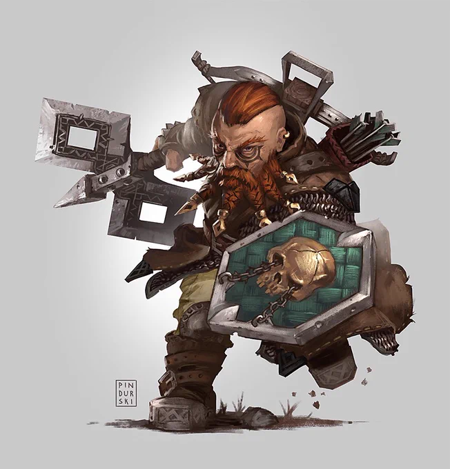 Dwarf by Hugh Pindar 