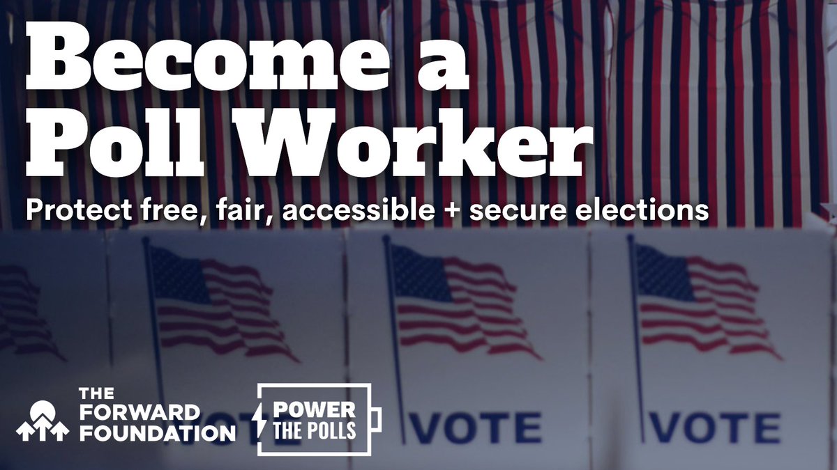 FWDFoundationNH's tweet photo. Running elections requires all hands on deck! Today is Poll Worker Recruitment Day—the best time to sign up to be a poll worker and help our democracy run smoothly. #PollWorkerRecruitmentDay #NHPolitics  

Learn more here: https://t.co/am200j6gcx https://t.co/AyoPJInot6