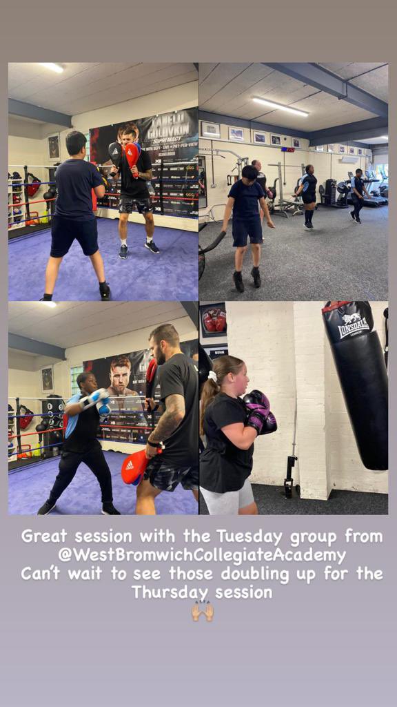 BoxCleverCJ's tweet photo. Another great Tuesday morning effort @WestBromCA 🥊 #boxing #coaching #therapeutic #Mentoring https://t.co/aWFaekvHvk