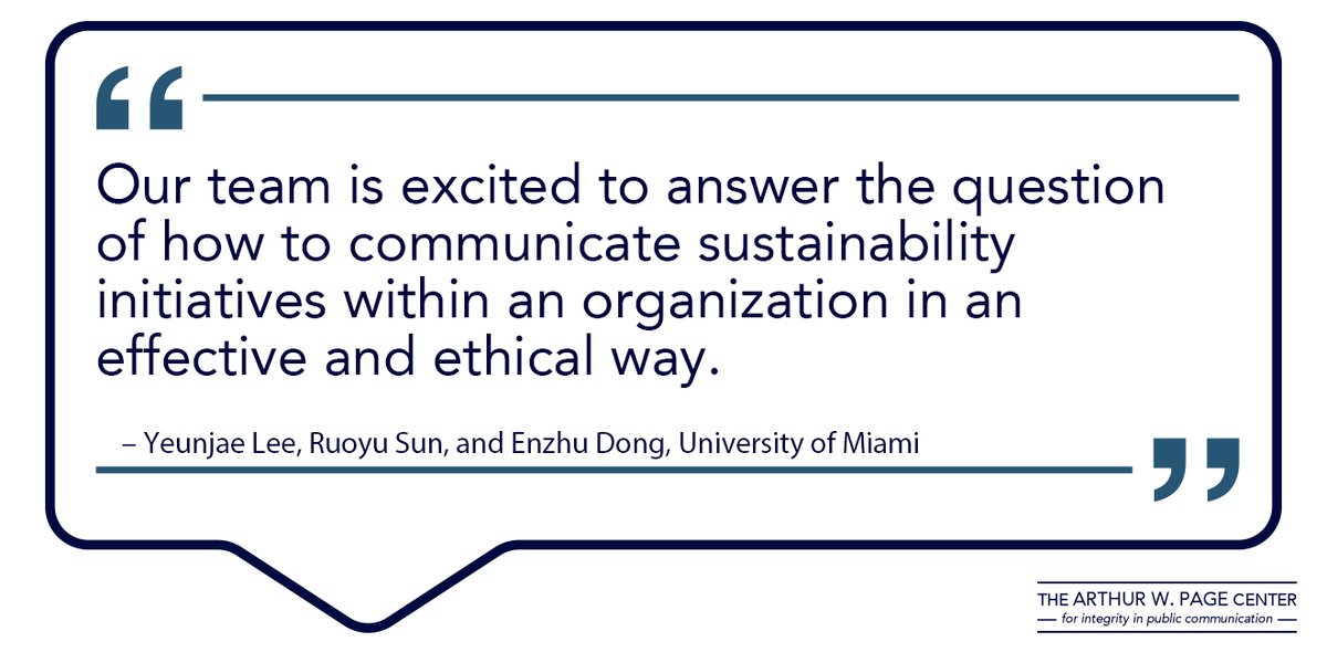 ThePageCenter's tweet image. Getting employee buy-in on corporate initiatives is no easy task. Page Center scholars are learning how companies can do it effectively and ethically.
Read more: bellisario.psu.edu/page-center/ar…

#CommResearch by Yeunjae lee, @RuoyuSun07 and Enzhu Dong