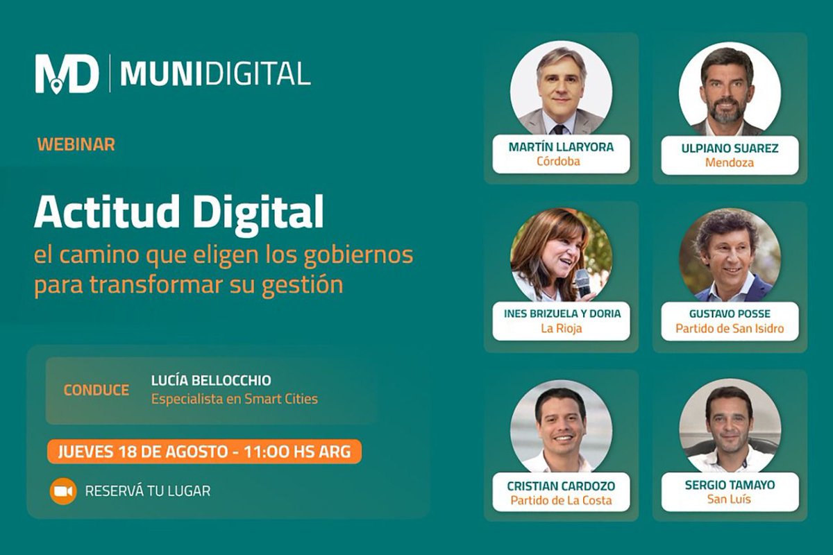 ines_byd's tweet photo. Los invito a participar de este encuentro donde, junto a distintos intendentes del país, expondremos nuestras experiencias de actitud digital, para transformar la gestión y atención al vecino. https://t.co/d0gTyq9BxK