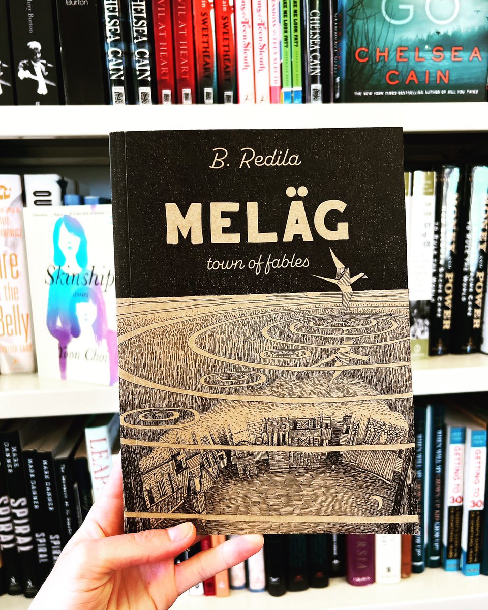 AliceSFugate's tweet photo. Happy #bookbirthday to MELÄG by B. Redila! So proud of @BongRedila &amp; this beautiful #graphicnovel for making its English international debut! A haunting, nostalgic collection of short comics, at once an homage to childhood and a simple wish that tomorrow everything will be fine🎈 https://t.co/LpLHptBIP3