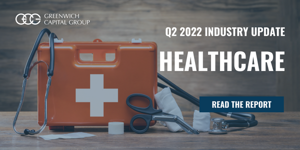 Greenwich_Cap's tweet photo. GCG’s Q2 2022 Healthcare Industry Update provides an overview of the latest trends in the sector, including recent performance, valuation multiples, and the state of the middle-market M&amp;A environment. Read the full update here: https://t.co/UmY53wqx2e https://t.co/hU91vbwrS8