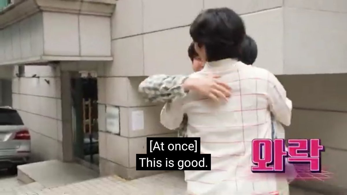 ShellaSalomon6's tweet photo. RUN BTS Special Episode: VMIN’s laugh of relief seeing each other on the same place + VMINJIN HUG 🥺

[Jimin is here too]
🐹: Hey you’re here!
🐥: Of course! Where else?
🐯: *hugging* What a relief https://t.co/060HsbWzK2