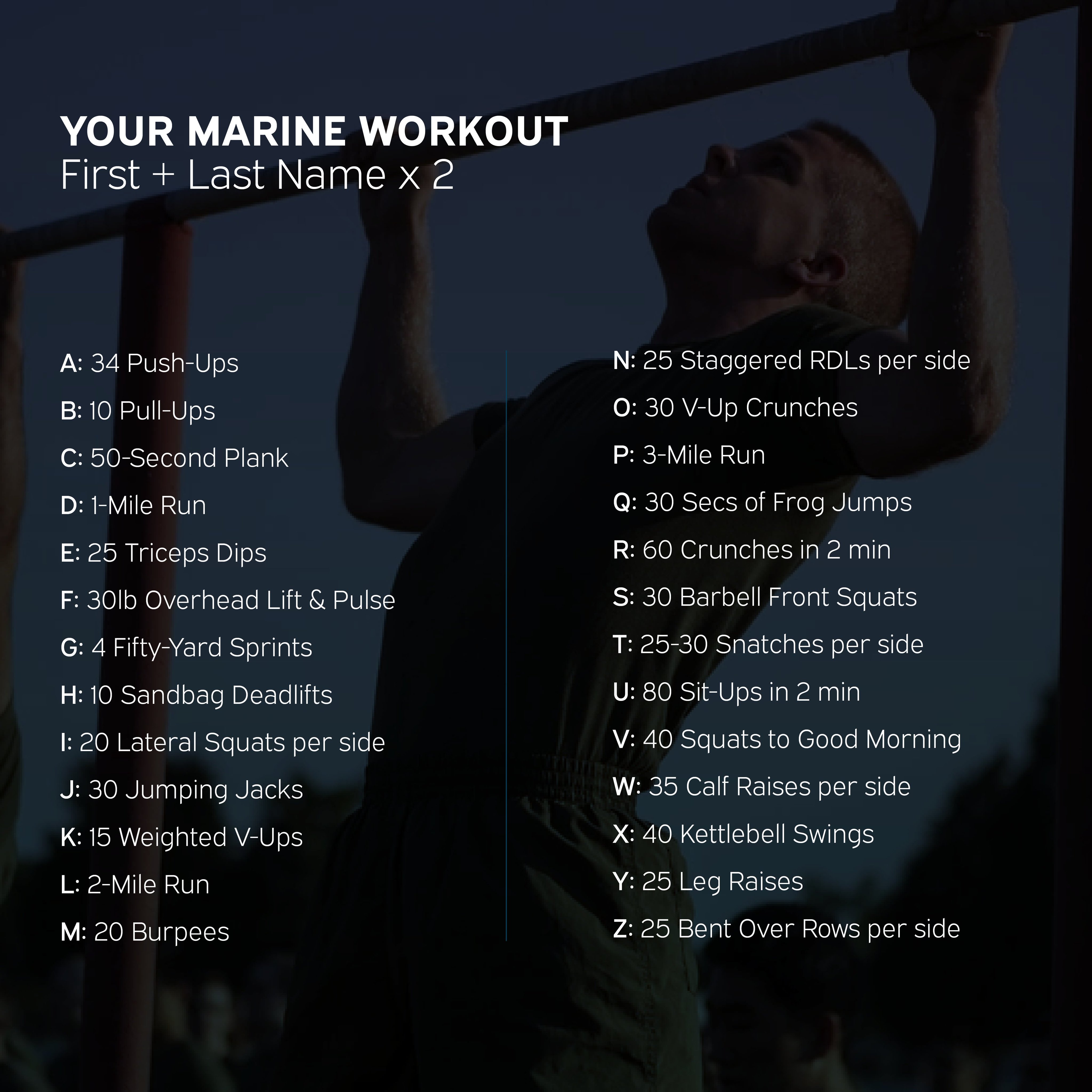 USMC Recruiting on X: Train like a Marine to fight like a Marine. Share  your workout to show us what you're made of.  / X