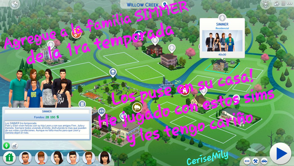 CeriseMily's tweet photo. Mi partida #Sims4:
Salseo por descubrir.
Al principio solo los coloque por colocar igual que a muchos otros #Simers pero hoy se me ocurrió algo para esta familia de @SraSimmer.
Aunque todavía no inicia ya que primero tienen que juntar más dinero para comprar el terreno de al lado https://t.co/ssDC3tXlKv