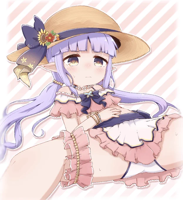 水着キョウカちゃん…(  ᷇࿀ ᷆ )! 