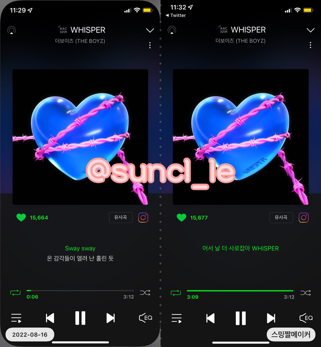 suncl_le's tweet photo. #THEBOYZ #더보이즈 #WHISPER
#더비들_귓가에_위스퍼 

11시 인증💙 https://t.co/PVJ8ad4eoH