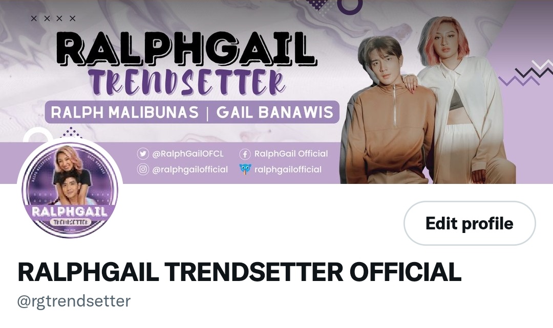 cmftlyf's tweet photo. RALPHGAIL new eraaaa!! 💜✨ 
Ang sayaaa sayaa sayaa ~ 💃

#RALPHGAILis4U #kumuis4u 
#RalphGail
@ralphhmalibunas @struggail https://t.co/52wjrZHfBW