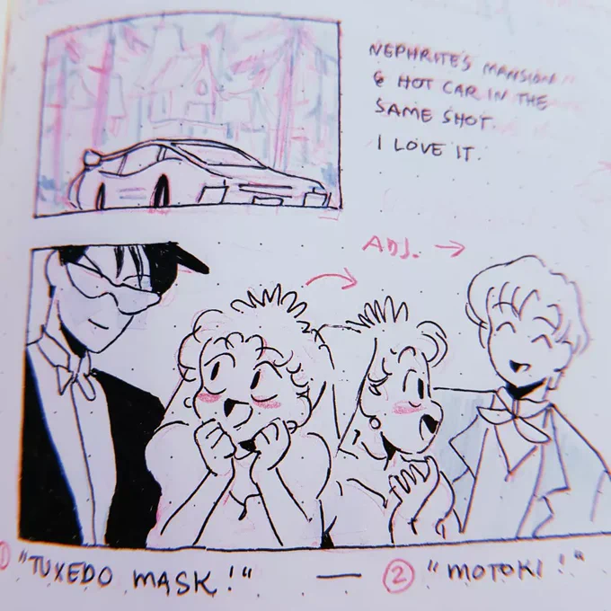 some Sailor Moon studies I never posted here: 