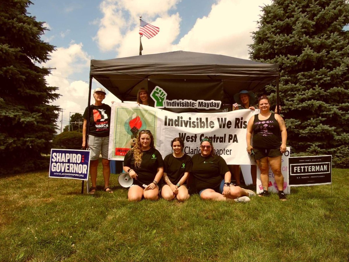We work together, we rise together, getting it out there! <a href="/werise_wcpa/">WeRise</a> <a href="/pa_indivisible/">Pennsylvania Indivisible</a> @PADems @BlueDotPA2022 <a href="/JohnFetterman/">John Fetterman</a> <a href="/JoshShapiroPA/">Josh Shapiro</a>