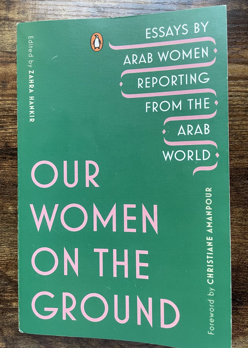 Just an incredible series of essay by 19 women Arab journalists covering their strife & success in navigating reporting as a woman, loss, exile, resilience & above-all a courage to share the truth of our home. I am grateful for @ZahraHankir for putting together this gem.