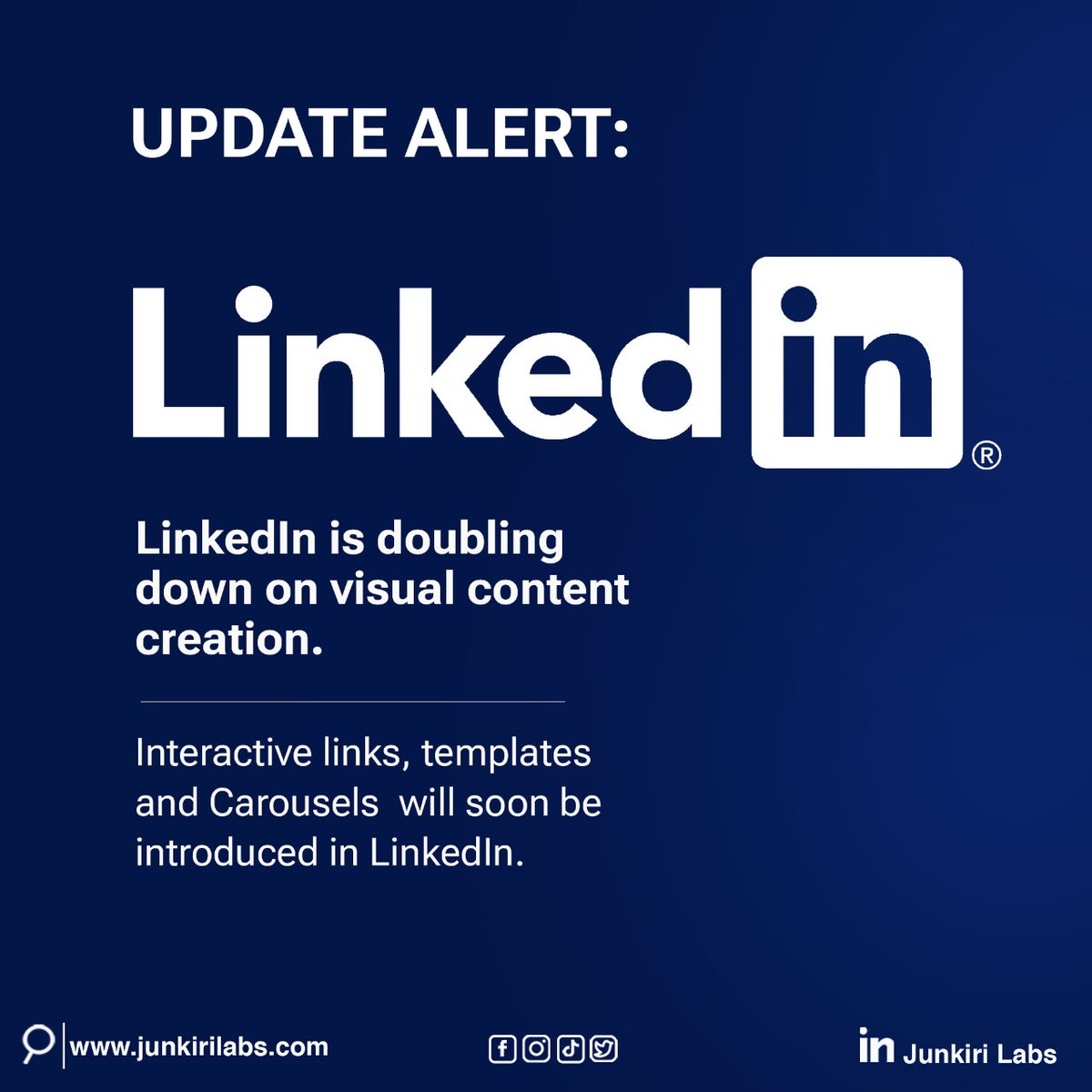 scalebuildai's tweet photo. LinkedIn is all set to introduce exciting features for visual contents. Do you think more video creators will now be drawn towards the platform?
.
.
.
#LinkedIn #LinkedInUpdate #UpadateOnLinkedIn #Features #NewFeatures #FeaturesForVisual #VisualContents #Angular #JavaScript #HTML https://t.co/Ib2a5eqLHS