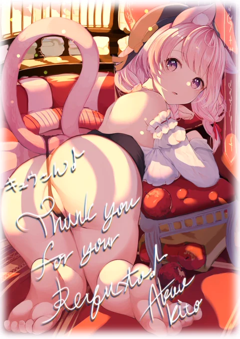 キュウ(生焼け)さん、からのリクエストで泉谷このみちゃんを描かせていただきましたリクエストありがとうございました!#このみゃーと #泉谷このみ 