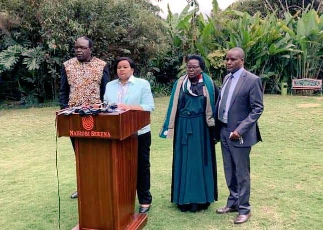 JohnnyGachanja's tweet photo. Kwani these IEBC commissioner didn't go home...Wueh! https://t.co/6sCxFBF0vU