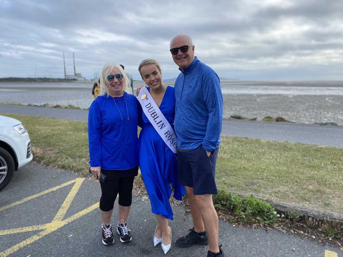 Samra welcomes the Dublin Rose to sandymount. Wishing her and all the other Roses the best of luck next week but more importantly that they all enjoy the experience.