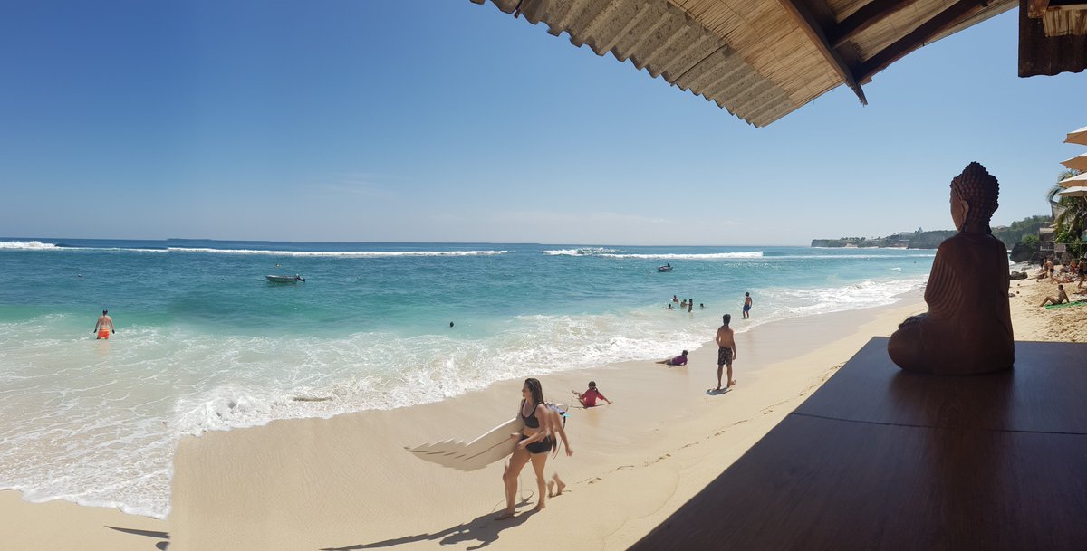 fknyc's tweet photo. GM from Bingin Beach, Bali. #time2relax https://t.co/XnIbP4P3FF
