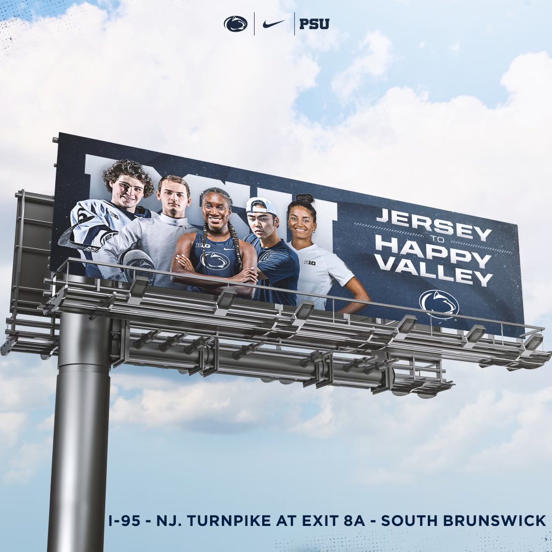 GoPSUsports's tweet photo. All roads lead to Happy Valley🛣

Keep an eye out for the following locations!📍 #WeAre #PennState https://t.co/PIZWg1snm1