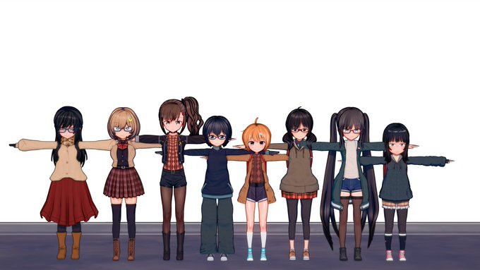 うちのこ(JS)の冬服・夏服・合服を考えていた…
#コイカツ 