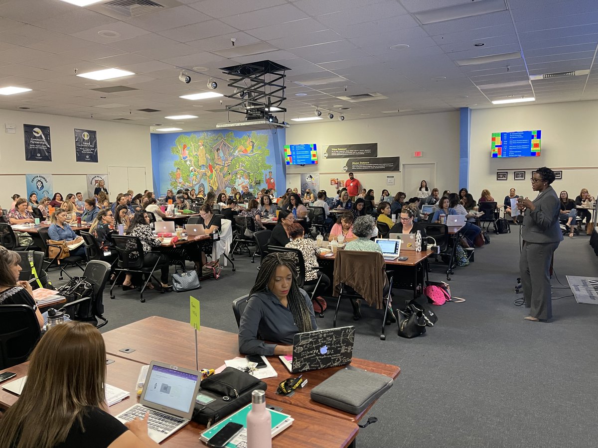 It’s a full house here with our Elementary CTCs! Today we’re focusing on tier-one instruction and data-driven practices! #IamEPISD