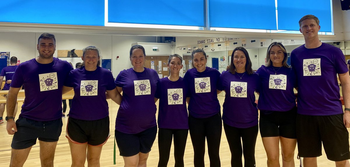 Team PE showing support for #kenme student health &amp; wellbeing 💜 we want our pupils to know that there is always help available at <a href="/StKentAc/">St Kentigern's Academy</a> and in the PE department. #thestkentsway