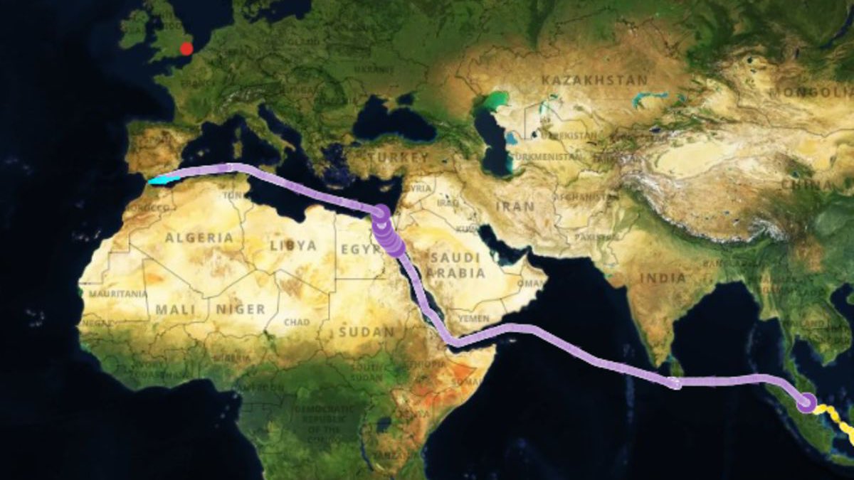 Europe is so desperate for natural gas that it’s importing an LNG cargo from Australia (!!)
🇬🇧 🚢 🇦🇺 

🚢 LNG from Australia was re-loaded in Malaysia and is now going to UK
😮 Australia has never shipped LNG to Europe in Bloomberg data going back to 2016

bloomberg.com/news/articles/…