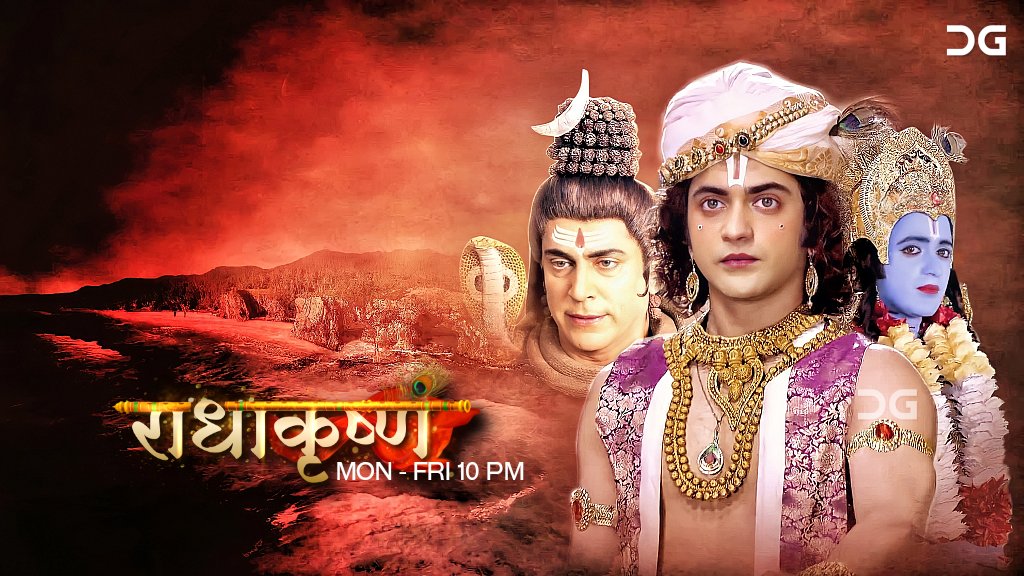 Raadhakrishn's tweet photo. Prem se boliye #radheradhe 
#RadhaKrishn 
Mon - Fri 10 Pm.
.
.
@Beatking_Sumedh @initinmgupta #TarunKhanna https://t.co/OE6i6WdrOx
