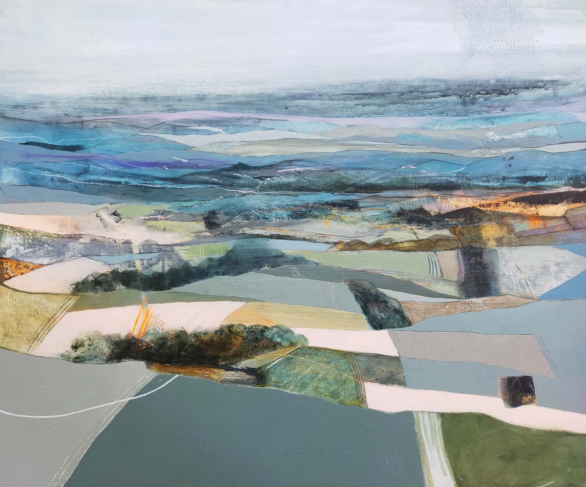 sinfieldgallery's tweet photo. 'Blue Landscape, Light Rain', acrylic and mixed media by Rachel Cronin.
View all work by Rachel in our Summer Exhibition:
https://t.co/7ba2mr65ae
#exhibition #originalpaintings #burford #artgallery #viewonline #artistoninstagram #summerexhibition #fineart #paintingoftheday https://t.co/GCQMgvfipn