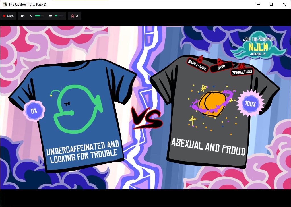 MxHarryBentley's tweet image. Had a hilarious and wonderful bonus stream today!
Collected some #BoF4 Cheevos, and played Jackbox with the Enbee Keepers discord.

Ft. a little art cameo of Daaale the Sheep, and a Hanklerfish! #Piples