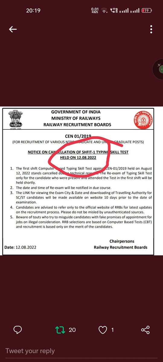 MEENARA20219260's tweet photo. #RrbCbtstAllShiftReExam
@PMOIndia 
@RailMinIndia 
@AshwiniVaishnaw @Rrbmumbai https://t.co/AvqphYSaWQ