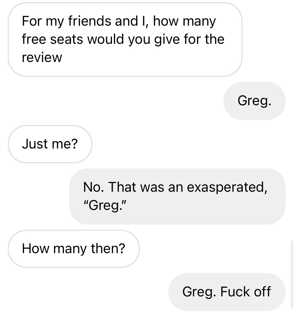 housebotanicals's tweet photo. Been a while since I’ve responded to one of these.

Don’t be like Greg… https://t.co/tbkX8bX5mp