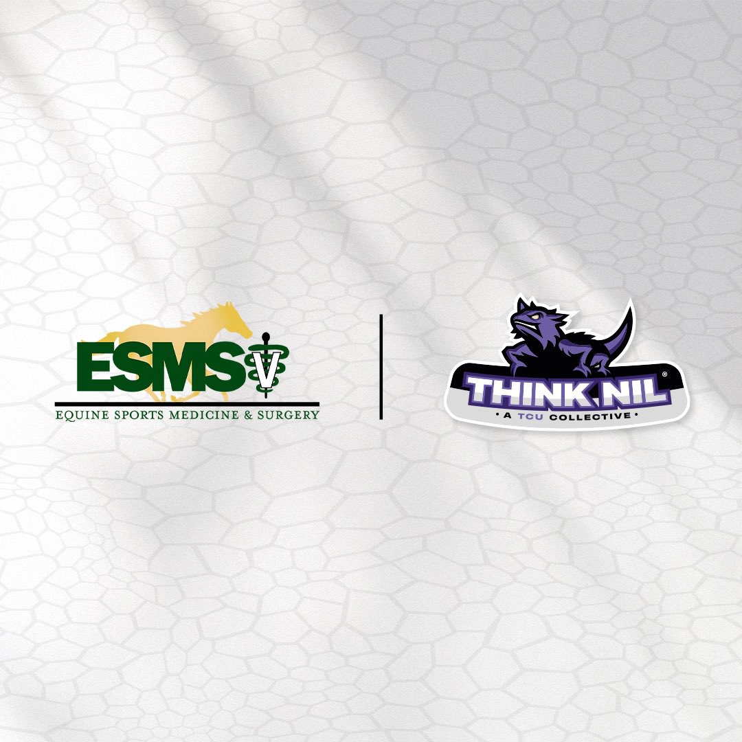 BCunningham_DFW's tweet photo. #ThinkNIL is pleased to have assisted in arranging an NIL deal for the entire @TCUWEquestrian team with Equine Sports Medicine &amp; Surgery! 

Excited to see our student-athletes take advantage of this partnership‼️

#NIL #TCUCollective #GoFrogs https://t.co/3j4HlL3t0J