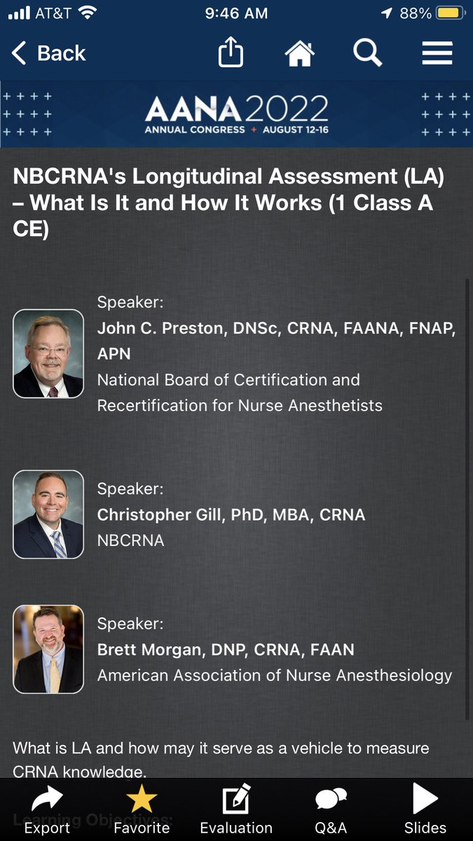 WayneStateNA's tweet photo. Want to learn more about the NBCRNA longitudinal assessment? Check out the presentation session in Ballroom Level - West Tower, Regency Ballroom B from 1230 - 1330 #AANA #NBCRNA #AANA2022 @NBCRNAtweets @aanacrna @AANAFoundation @WayneStateCRNA https://t.co/EPB5Kjy9Va
