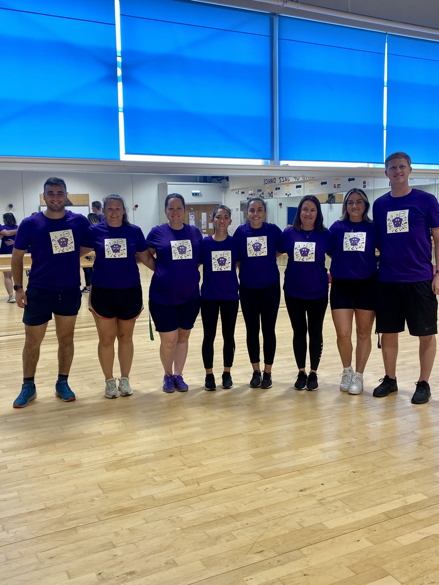 <a href="/StKentsPE/">St Kents PE Dept</a> showing support for our purple elephant ‘Kenny’ that symbolises our mental health awareness campaign in <a href="/StKentAc/">St Kentigern's Academy</a>. There is always help available. 💜🐘 #thestkentsway #YouMatter #KenMe