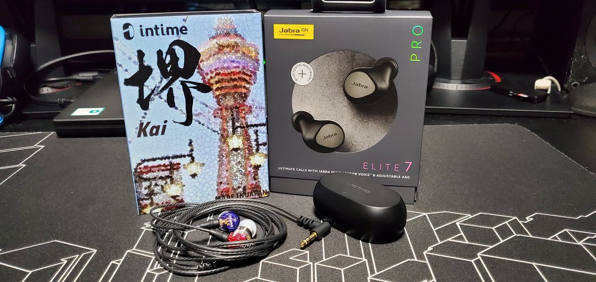 snow39_e82's tweet photo. このお盆で2つ増えたのでこれから慣らしする
イヤンホホ:intime 堺
ワイヤレス:Jabra Elite 7 Pro
#intime堺
#jabra
#elite7pro https://t.co/kwmtTGgTeB