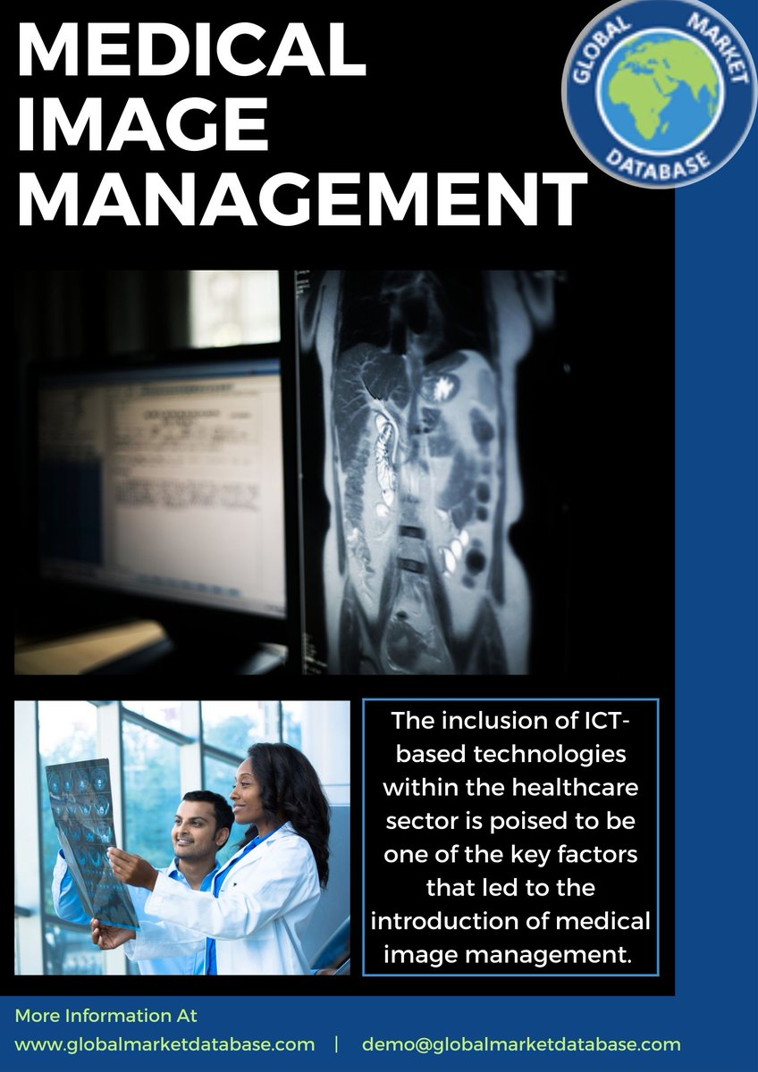 GlobalMarketD's tweet photo. Importance and Benefits of Medical Image Management in Healthcare Industry
Read the full blog here:- https://t.co/S7lF2M0m18
#medicalimagemanagement #healthcareindustry #imageformanagememt #medicalimage #globalmarketdatabase #marketdatabase #businessintelligencetool https://t.co/KnSbE9TOyT